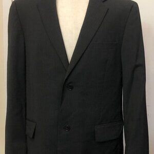 Morzotto Men’s Black Wool Sport Coat Blazer Size 42R – Classic Dress Jacket